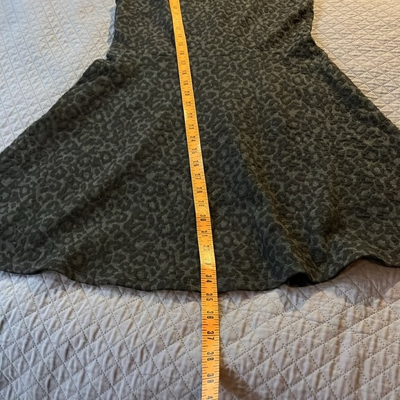 Loft Matte Black in Black Leopard Sleeveless Dress - Picture 5 of 8